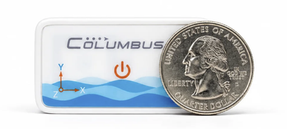 Columbus V-2000 Nano GNSS Data Logger for Animal & Wildlife Tracking and Field Research, IP68 Waterproof Mini GPS Data Logger